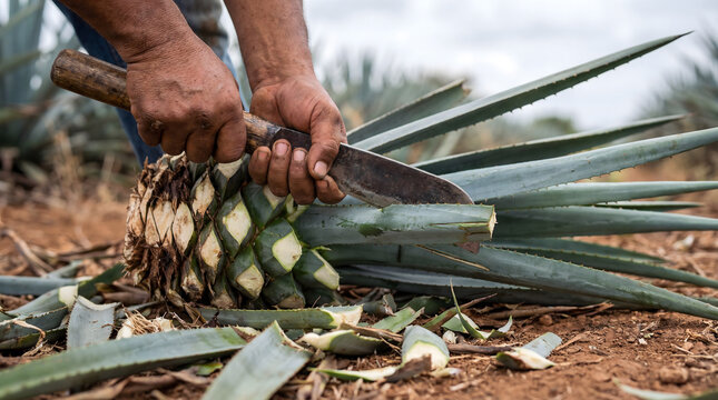Ground crew fueling passenger airplane at airport tarmac during sunset