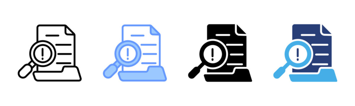 Information icon set multiple style collection