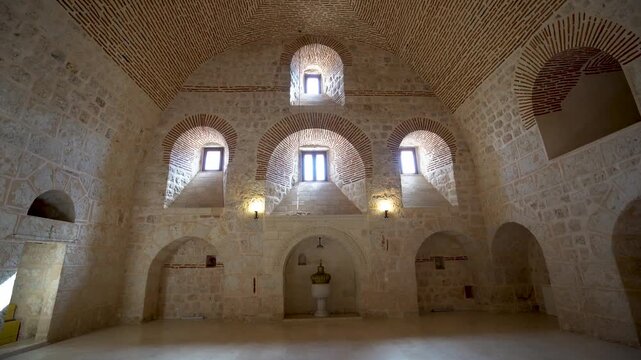 Interior view of Mor Gabriel Monastery