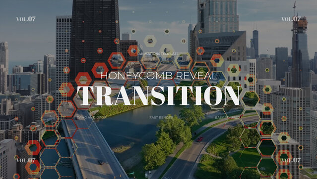 Honeycomb Reveal Transition / Horizontal / Part 07
