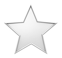 Fototapeta premium star isolated on white background
