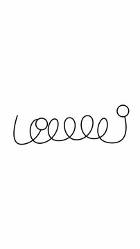 Wave Function Oscillation Animation