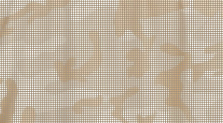 Soft brown and tan camouflage background with fine dotted pixel texture for tactical desert design © Amir