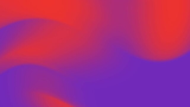 Vibrant Abstract Color Waves Across Purple Red.