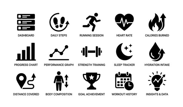 Powerpoint Pictogram Exercise Exercise Pictograms Images – Browse 104,051 Stock Photos, Vectors, and ...