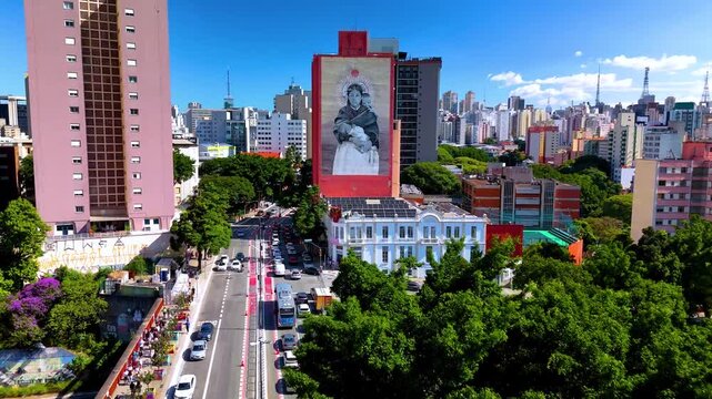 4K City Liberdade Sao Paulo Japan 