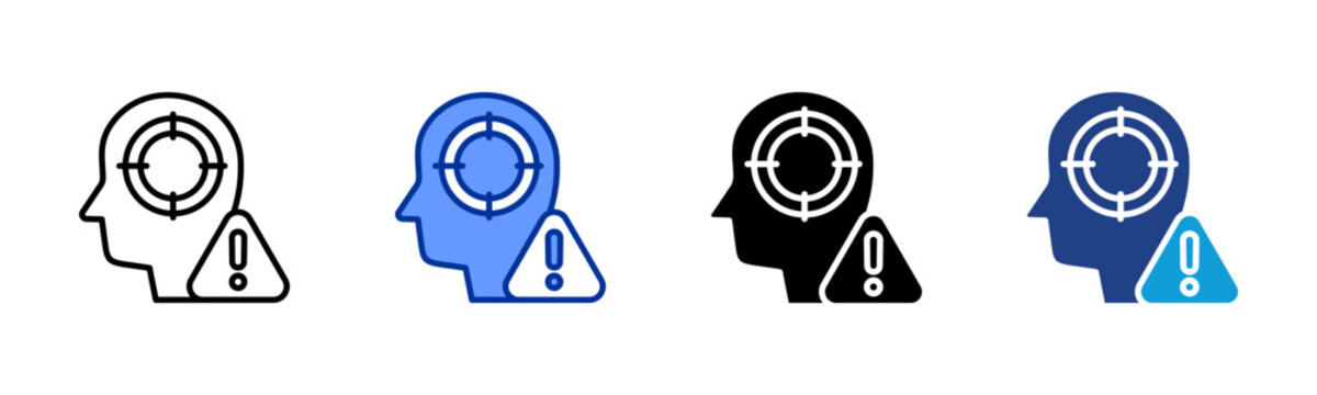 Attention Flow icon collection with multiple styles