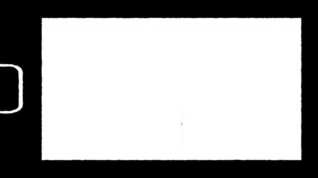 4k Animated Super 8 mm Film grain Dust and Scratches on transparent background, Old damaged tape overlay, Great for overlay for the vintage retro look