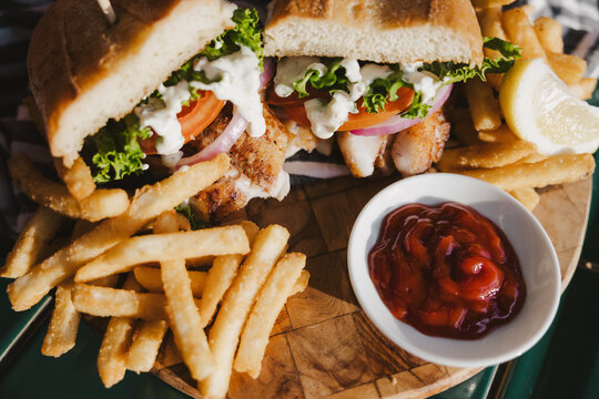 Snapper Fish Sandwich