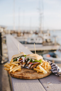 Snapper Fish Sandwich