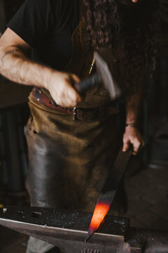 Blacksmith Working