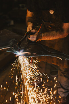 Blacksmith Working