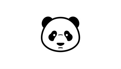 Fototapeta premium panda bear vector