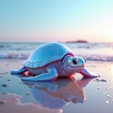 turtle on the beach