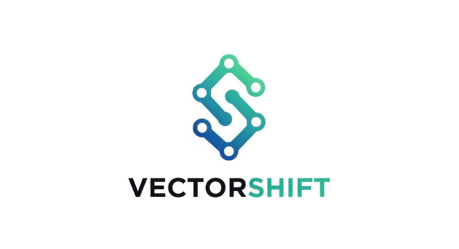 VectorShift Logo - A Chain-Linked S Symbolizing Connection and Technological Advancement.