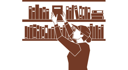Woman Reaching for a Book. © Choir