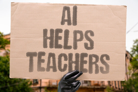 "AI Helps Teachers" Education experts believe AI can support teachers rather than fully replace them anytime soon. AI. EDUCATION. EXPERTS. TEACHERS. SUPPORT.