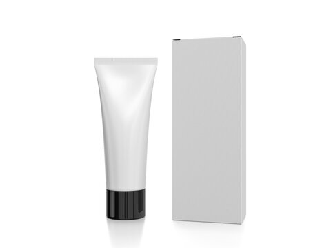 Cosmetic tube and box