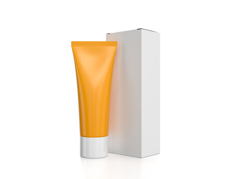 Cosmetic tube and box