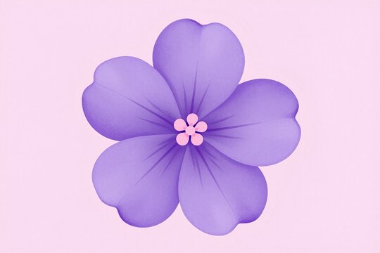 A purple flower on a purple background