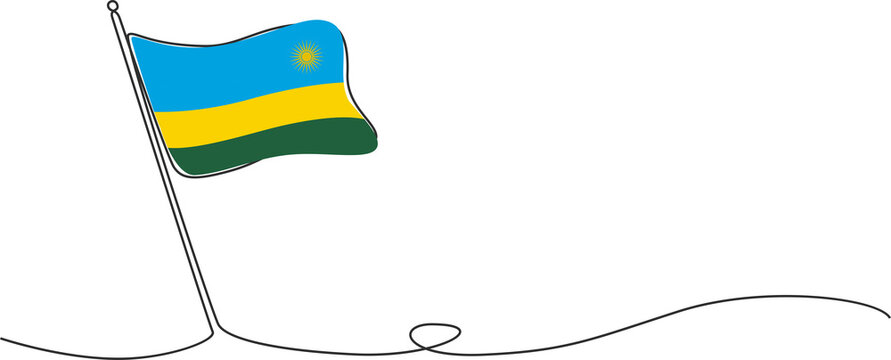 rwanda flag