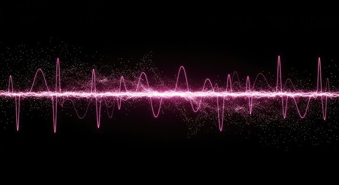 Dynamic digital background illustrating synchronized energy pulses and subtle probabilistic wave functions in a glowing, futuristic context, oscillation, flow, pulse