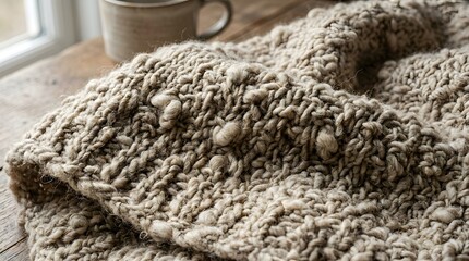 Cozy Gray Faux Fur Blanket for Comfortable Bedding and Decor.