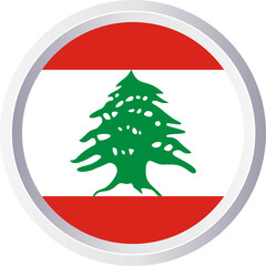 Obraz premium lebanon flag