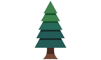 Fototapeta premium Vector graphic illustration of a leaf transforming through stages of growth and change in a circular motion depicted in a simple modern style