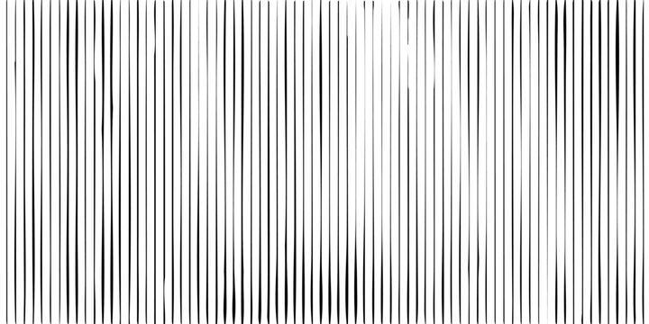 Vertical distressed line texture. Black aged striped pattern background. Damaged scanned image concept wallpaper. Linear halftone scratch photocopy backdrop. Old worn paper effect print. Vector