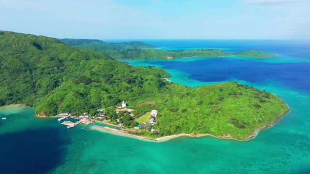 船浮港（沖縄県西表島）
