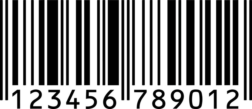 Barcode with numeric code.