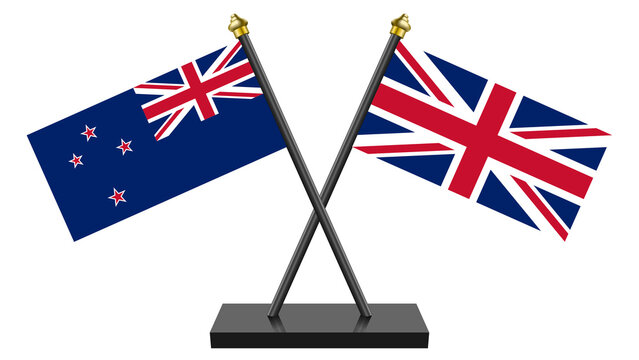 Flag of United Kingdom of Great Britain and New Zealand