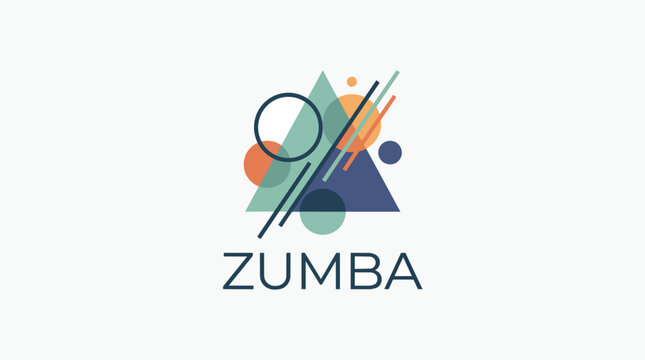Zumba Fitness Dance Logo Design.