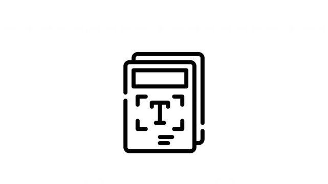 Document showing face detection graphic, ideal for technology articles, ai concepts, facial recognition software, security applications, and digital innovation content.
