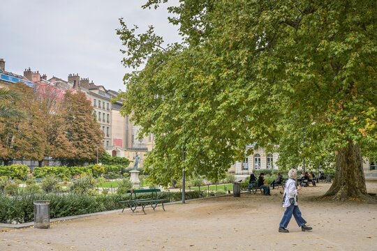 Stadtpark Jardin de Ville, Grenoble, Frankreich