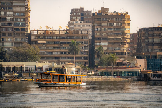 ナイル川のボート