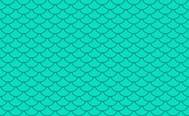 fish scales seamless pattern vector illustration abstract in flat design wrapping paper, fabric, design © Yuliantart