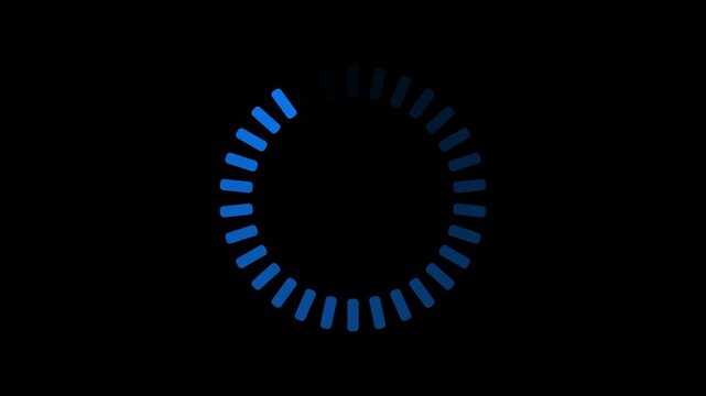 Download or upload status icons. Circle website buffer loader or preloader. Upload Indicator. Buffering Loader icon Bar. Load sign symbol.