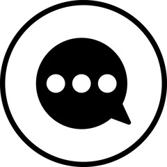 Fototapeta premium Set of speech bubble in flat design, chatting box, message box icon. Chat Bubble Icon. Discussion icon set. Chat, message, sms, chat, talk line icon vector illustration collection.