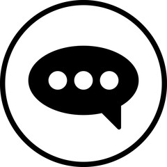 Fototapeta premium Set of speech bubble in flat design, chatting box, message box icon. Chat Bubble Icon. Discussion icon set. Chat, message, sms, chat, talk line icon vector illustration collection.
