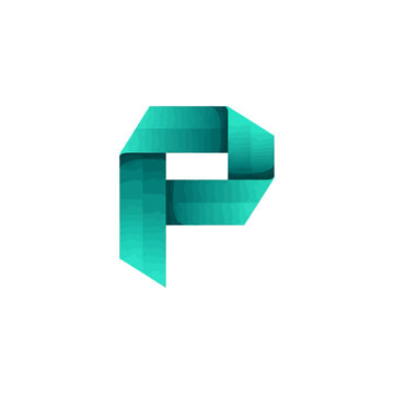 Green letter P logo symbol.