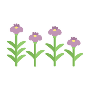 菖蒲（アヤメ）　花　イラスト