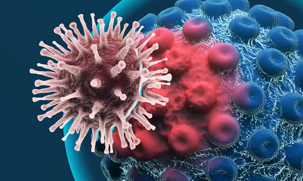 Normal cells mutate when infected by a virus.