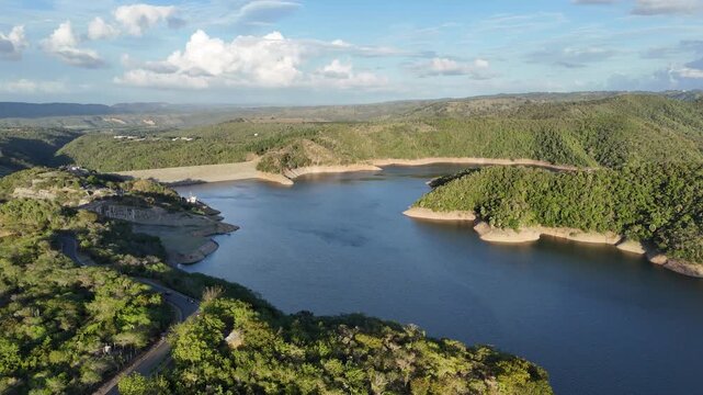 Presa de moncion, Santiago Rodriguez, Republica Dominicana
