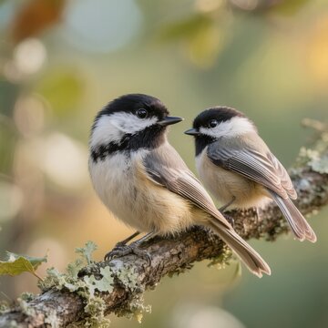 Chickadees Paridae family (2)