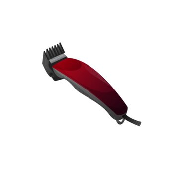 Illustration of a professional hair clipper on a plain white background
