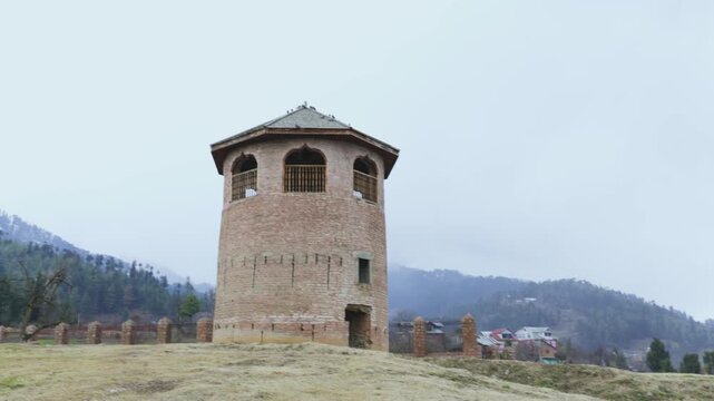 Bhaderwah Fort, also known as Qilla or Ratangarh Fort, is located in Bhaderwah, Doda district of Jammu and Kashmir, India.	