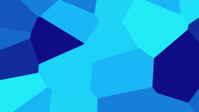 Deep Blue Voronoi Motion