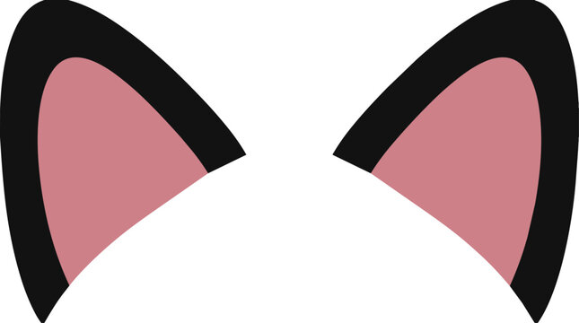Cat Ears Costume Accessory Closeup.